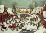 Брейгель (Breughel, Brueghel или Bruegel) Питер, С: Избиение младенцев в Вифлиеме