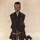 Шилле (Schielle) Эгон : Портрет Эдуарда Космака