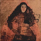 Шилле (Schielle) Эгон : Портрет Труды Энгель