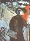Шагал (Chagall) Марк Захарович: Час между волком и собакой. Между тьмой и светом