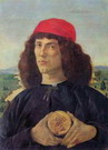 Боттичелли (Botticelli) Сандро (наст. Алессандро Ф: Портрет Козимо Медичи Старшего