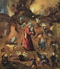 Босх (Bosch; собственно ван Акен, van Aeken) Иероним (Хиеронимус): Искушение Св.Антония. Приписывается Босху