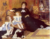 Ренуар Пьер Огюст: Портрет мадам Шарпантье с детьми 2