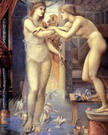 Берн-Джонс (Burne-Jones) Эдуард Коли: Афродита и Галатея