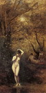 Коро (Corot) Жан Батист Камиль : Купание Дианы