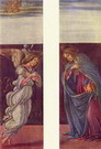 Боттичелли (Botticelli) Сандро (наст. Алессандро Ф: Алтарь страшного суда. Деталь Благовещение
