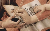 Боттичелли (Botticelli) Сандро (наст. Алессандро Ф: Мадонна Магнификат. Деталь