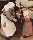 Брейгель (Breughel, Brueghel или Bruegel) Питер, С: Крестьянский танец. Фрагмент 2