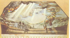 Дали Сальвадор (полн. Сальвадор Фелипе Хасинто Дал): Дочь западного ветра. Деталь росписи потолка в Театре-Музее Дали в Фигеросе
