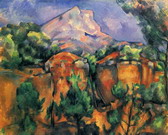 Сезанн Поль: Гора Св.Виктории со стороны камееноломни Бибемюс