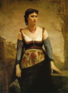 Коро (Corot) Жан Батист Камиль : Агостина