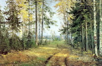 Ге Николай Николаевич: Дорога в лесу
