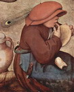 Брейгель (Breughel, Brueghel или Bruegel) Питер, С: Крестьянская свадьба. Фрагмент 2