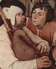 Брейгель (Breughel, Brueghel или Bruegel) Питер, С: Крестьянский танец. Фрагмент 3