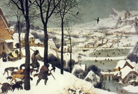Брейгель (Breughel, Brueghel или Bruegel) Питер, С: Охотники на снегу 2