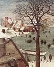 Брейгель (Breughel, Brueghel или Bruegel) Питер, С: Перепись в Вифлиеме. Фрагмент 2
