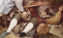 Брейгель (Breughel, Brueghel или Bruegel) Питер, С: Притча о слепых. Фрагмент 2