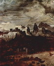 Брейгель (Breughel, Brueghel или Bruegel) Питер, С: Серия Месяцы. Сумеречный день. Март или февраль. Фрагмент 1