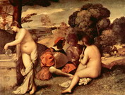 Джорджоне (Giorgione) (наст. имя и фам. Джорджо Ба: Сельский концерт