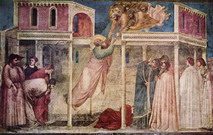 Джотто ди Бондоне (Giotto di Bondone) : Вознесение евангелиста Иоанна