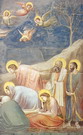 Джотто ди Бондоне (Giotto di Bondone) : Оплакивание Христа. Фрагмент