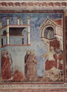 Джотто ди Бондоне (Giotto di Bondone) : Жизнь Св. Франциска Ассизского. Испытание огнем перед султаном