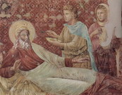 Джотто ди Бондоне (Giotto di Bondone) : Исаак отвергает Исава