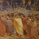 Джотто ди Бондоне (Giotto di Bondone) : Поцелуй Иуды