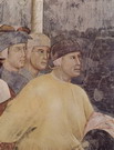 Джотто ди Бондоне (Giotto di Bondone) : Свадьба Св.Франциска с Бедностью. Фрагмент 3