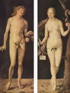 Дюрер (Durer) Альбрехт : Адам и Ева