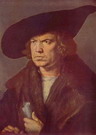 Дюрер (Durer) Альбрехт : Портрет мужчины в широкополой шляпе