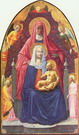 Мазаччо (Masaccio) (наст. имя Томмазо ди Джованни ди Симоне Кассаи, Tomasso di Giovanni di Simone Cassai): Мария с младенцем и Анной