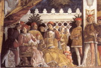 Мантенья (Mantegna) Андреа: Двор Гонзага