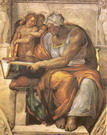 Микеланджело Буонарроти (Michelangelo Buonarroti) : Кумская Сивилла