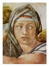 Микеланджело Буонарроти (Michelangelo Buonarroti) : Кумская сивилла 2