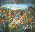 Микеланджело Буонарроти (Michelangelo Buonarroti) : Мученическая смерть Св.Петра