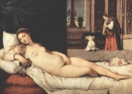 Тициан (Тициано Вечеллио) (Tiziano Vecellio): Венера Урбинская
